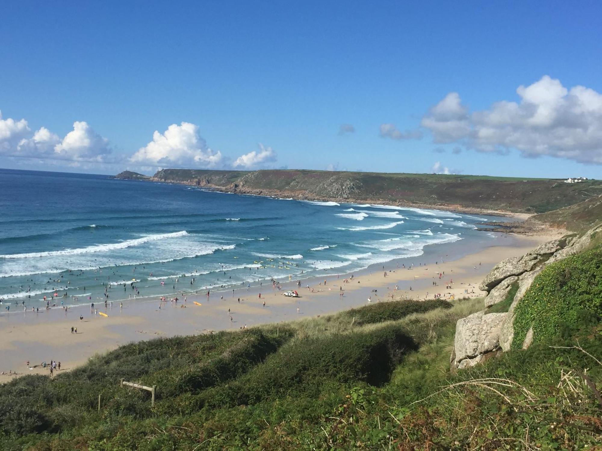 Roselands Caravan Park, Nr Lands End, Cornwall เซนต์จัสต์ ภายนอก รูปภาพ